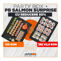 Party Box Manami 40 buc + Salmon Surprise 24 buc