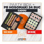 Party Box Manami 40 buc + Platou Hosomaki 24 buc CADOU