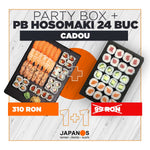 Party Box XL Sushialize 38 buc + Platou Hosomaki 24 buc CADOU