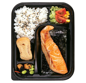 Bento Box Salted Salmon