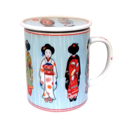 Cana cu capac - Maiko Girl Blue