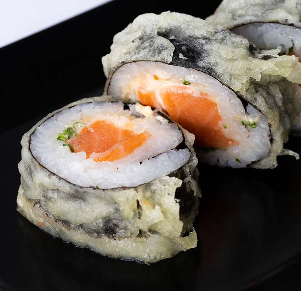Special Sushi Roll - Futomaki Tempura Salmon - 5 buc
