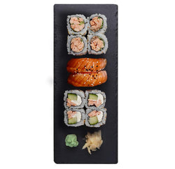 Platou Sushi Box - Somon Cooked - 10 buc